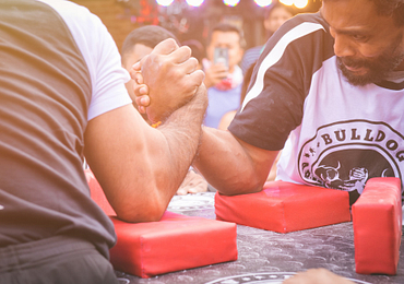 Does Size Matter in Arm Wrestling?