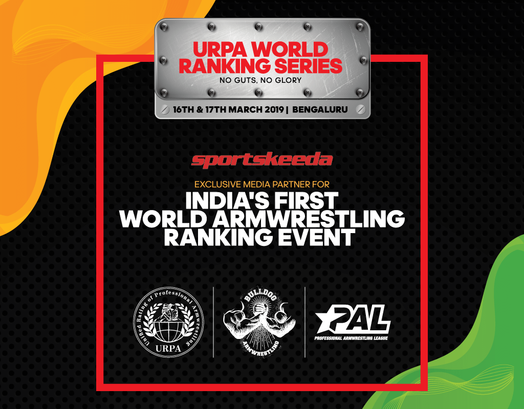 Sportskeeda joins Bulldog Armwrestling as Media Partner for India’s First URPA Event